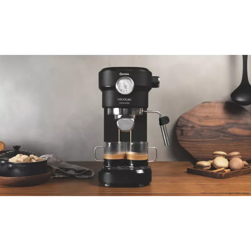 Cecotec Cafelizzia 790 Black Pro ekspres do kawy, 1,2 l, 20 bar, czarny