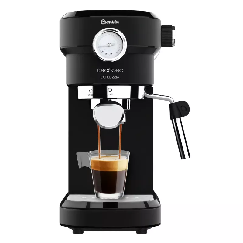 Cecotec Cafelizzia 790 Black Pro ekspres do kawy, 1,2 l, 20 bar, czarny