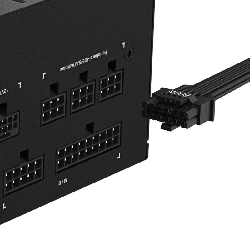 GIGABYTE UD850GM PG5 V2 Zasilacz – PCIe Gen 5.1, 80 PLUS Gold, w pełni modułowa konstrukcja, wentylator 120 mm, kompatybilny z ATX 3.1, wtyczka EU