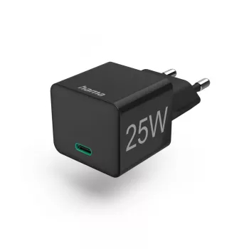 Hama 00201651 ładowarka do urządzeń mobilnych Zestaw słuchawkowy, Power bank, Smartfon, Tablet Czarny AC Szybkie ładowanie Wewnętrzna