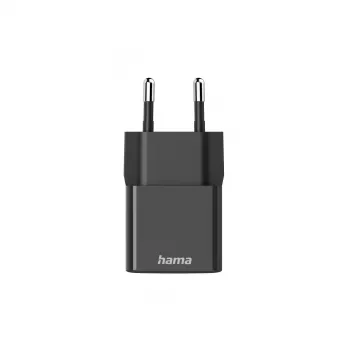 Hama 00201651 ładowarka do urządzeń mobilnych Zestaw słuchawkowy, Power bank, Smartfon, Tablet Czarny AC Szybkie ładowanie Wewnętrzna