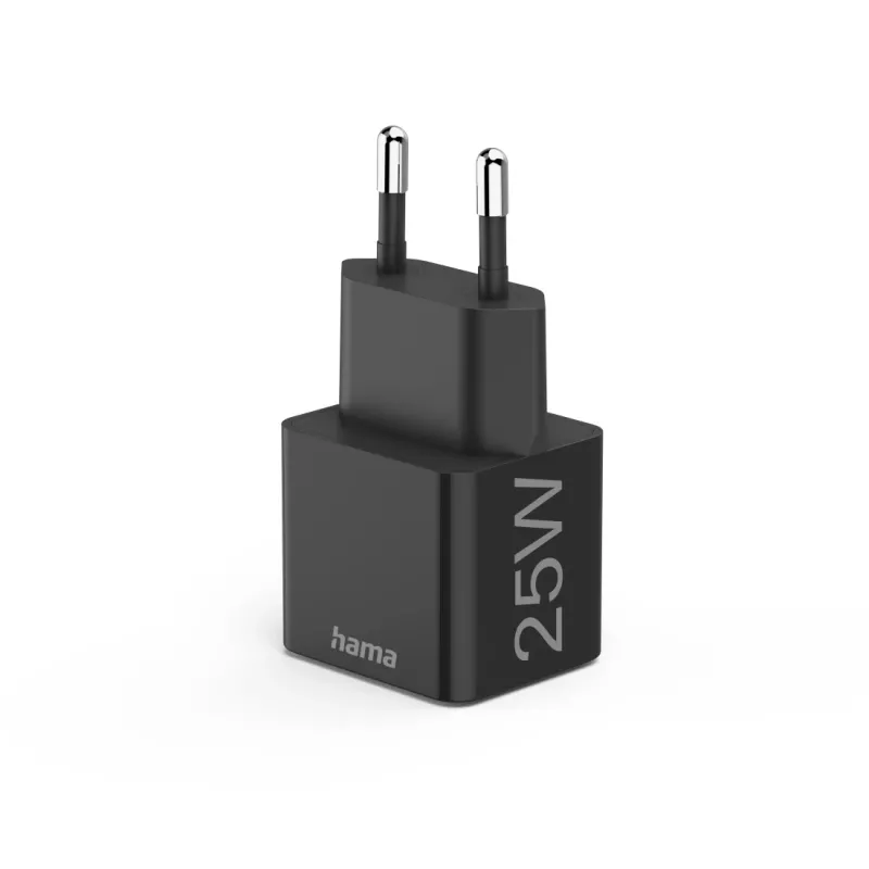 Hama 00201651 ładowarka do urządzeń mobilnych Zestaw słuchawkowy, Power bank, Smartfon, Tablet Czarny AC Szybkie ładowanie Wewnętrzna