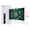 Telewizor TCL 55Q6C 55 cali QD-Mini LED 4K Ultra HD, 3840×2160, Google TV, HDMI 2.1, 2.1ch 40W, HDR10+
