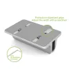 Podstawka pod laptop TECHLY Vertical Aluminum Notebook Stand srebrny dla maks. 17 cali (96×150×48 mm, 580 g)