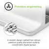 Podstawka pod laptop TECHLY Vertical Aluminum Notebook Stand srebrny dla maks. 17 cali (96×150×48 mm, 580 g)