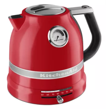 Czajnik elektryczny KITCHENAID 1,5 l 2400 W, stal nierdzewna/aluminium, 7 ustawień temperatury, Imperialna czerwień