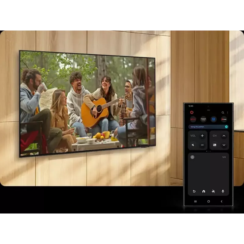 Telewizor Samsung 55 cali Neo QLED QN85F 4K Ultra HD Smart TV, 55 cali (138 cm), Neo QLED, 3840x2160, Tizen, Srebrny