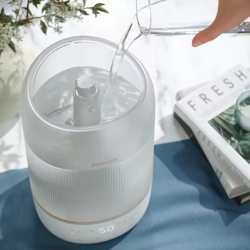 Philips 1000 series HU1510/04 humidifier Ultradźwiękowy 3 L Biały 19 W