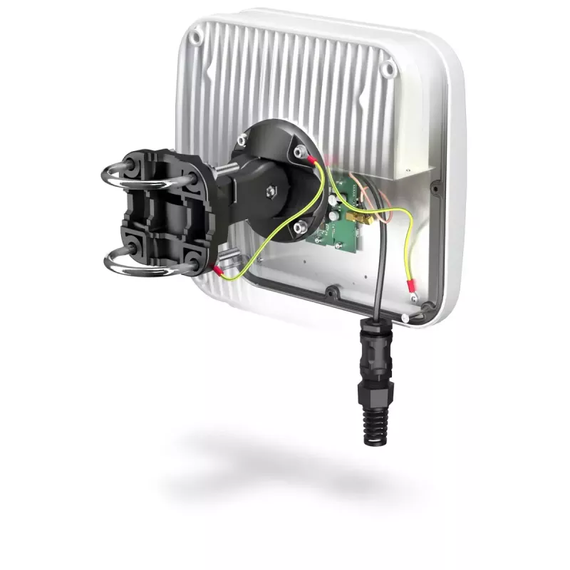 Kierunkowa antena sieciowa QuWireless QuMax PoE/LAN, wielopasmowa 0,694–2,7 GHz, do 6 dBi, biała