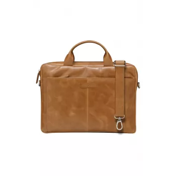 Laptop toploader bag d bramante dbramante1928 Amalienborg 15 inch Tan — pasek na ramię, 1,02 kg
