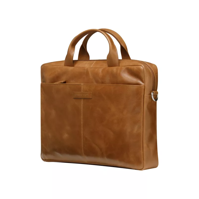Laptop toploader bag d bramante dbramante1928 Amalienborg 15 inch Tan — pasek na ramię, 1,02 kg