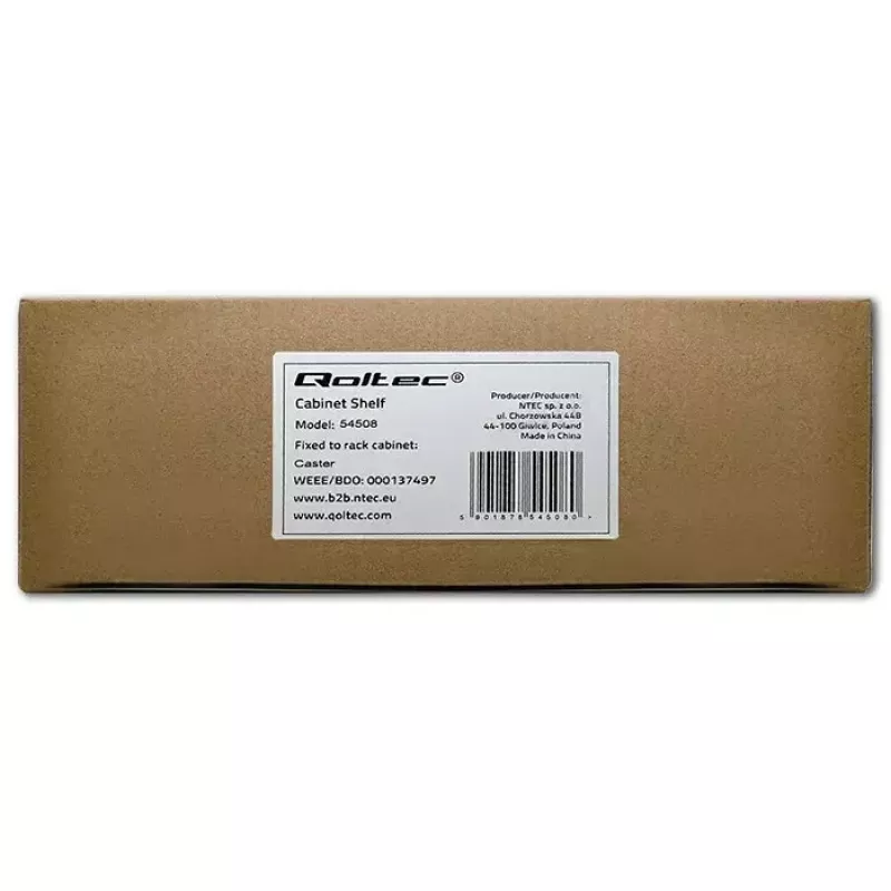 Zestaw kółek do stelaża QOLTEC 4 szt. bez blokady model 54508