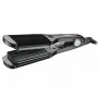 Lokówka karbująca BABYLISS BAB2512EPCE — przewodowe płytki ceramiczno-turmalinowe, 5 poziomów temperatury, maks. 200°C, obrotowy przewód 2,7 m, 0,89 kg, ciepły czarno-różowy