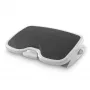 Podnóżek Kensington SoleMate Plus z regulacją nachylenia 0–20°, wysokość 8,89–12,7 cm, platforma 45×35 cm, czarno-szary