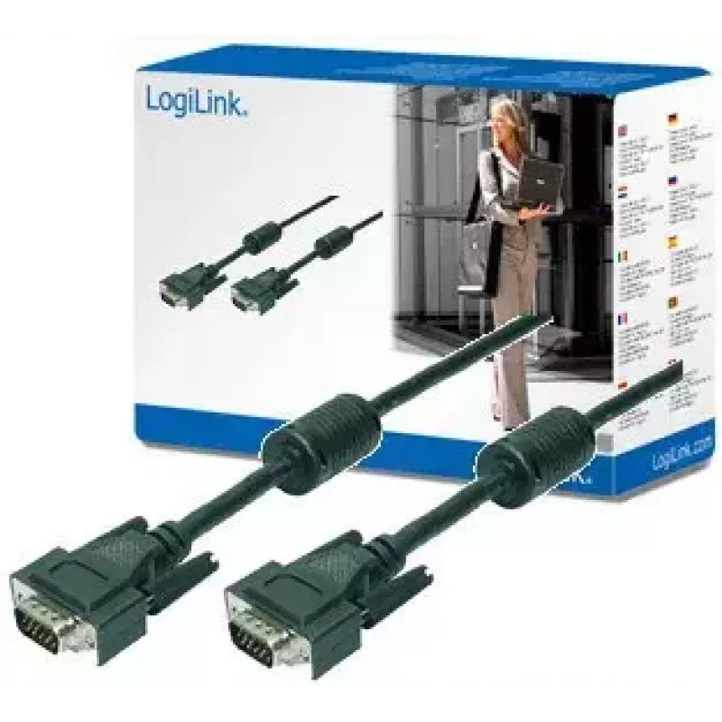 Kabel VGA LogiLink 20m M/M