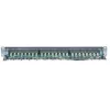 Intellinet Patch Panel, Cat6, FTP, 24-Port, 1U, Ekranowany, 90° Bloki LSA do wprowadzania od góry, Czarny