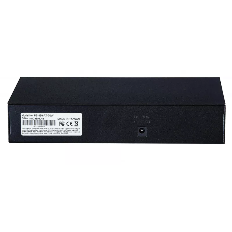 Switch, Intellinet 8-portowy przełącznik Fast Ethernet PoE+, 8 portów PoE, 1,6 Gbit/s
