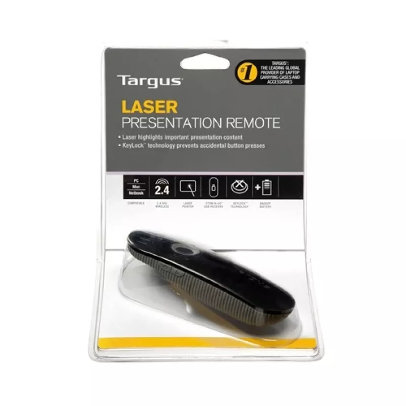 Prezenter bezprzewodowy Targus AMP13EU, 2,4 GHz, zasięg 15 m, czarny/szary