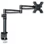 Techly 13-27 inch uchwyt biurkowy do monitora, długie ramię, z regulacją pochylenia ICA-LCD 502BK