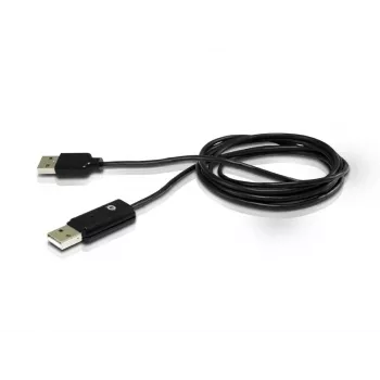 Conceptronic Kabel do udostępniania napędu optycznego USB, 1,8 m, czarny, USB A, USB A, męski/męski, 20 g