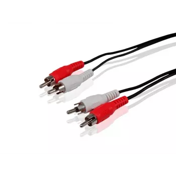 Conceptronic Kabel Audio RCA, RCA, Męski, RCA, Męski, 5 m, Czarny