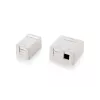 1-Port Keystone Jack Surface Mount Box Equip 125121