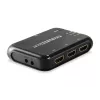 Przełącznik HDMI Equip 1.4 3x1, HDMI, plastik, czarny, IR, 7.1 kanałów, DTS-HD, Dolby TrueHD