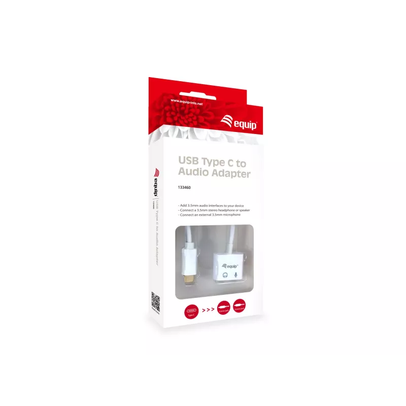 Adapter Equip USB Typu C na audio