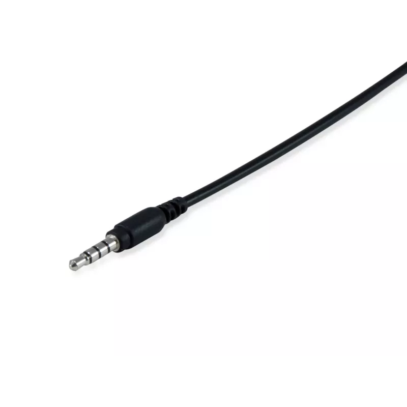 Zestaw słuchawkowy Equip Chat Headset Przewodowy Nagłowny Rozmowy/Muzyka Czarny