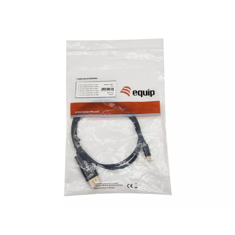 Kabel Equip USB-C na DisplayPort, M/M, 1,0 m, 4K/60 Hz