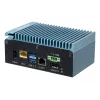 Shuttle Edge PC SPCEL02, Intel Celeron J6412, 1x HDMI, 2x 2.5G LAN, 1x COM, DIO (4x we, 4x wy), 3x USB, 2x M.2, 12-24 V, praca ciągła 24/7, bez wentylatora, zawiera uchwyt VESA i do szyny DIN