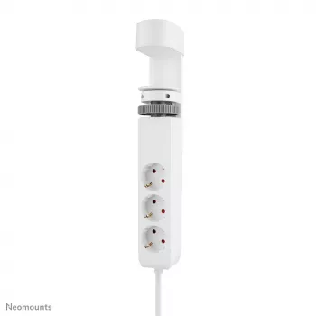 Neomounts DS22-840WH6 Gniazdo biurkowe z zaciskiem i portami USB-C i USB-A - Szybkie ładowanie