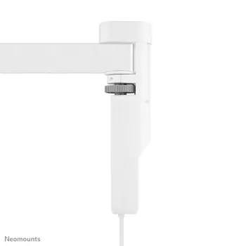 Neomounts DS22-840WH6 Gniazdo biurkowe z zaciskiem i portami USB-C i USB-A - Szybkie ładowanie