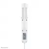 Neomounts DS22-840WH6 Gniazdo biurkowe z zaciskiem i portami USB-C i USB-A - Szybkie ładowanie