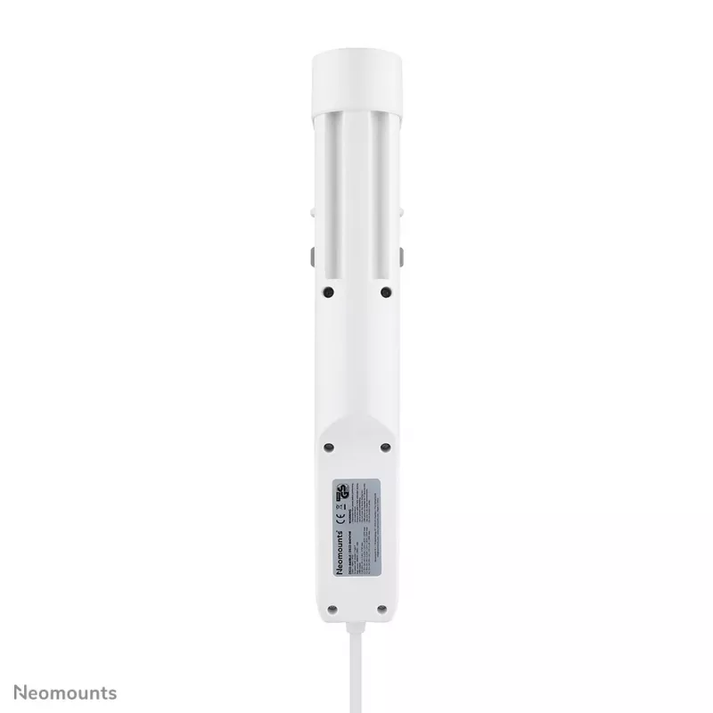 Neomounts DS22-840WH6 Gniazdo biurkowe z zaciskiem i portami USB-C i USB-A - Szybkie ładowanie