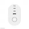 Neomounts DS22-840WH6 Gniazdo biurkowe z zaciskiem i portami USB-C i USB-A - Szybkie ładowanie
