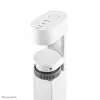 Neomounts DS22-840WH6 Gniazdo biurkowe z zaciskiem i portami USB-C i USB-A - Szybkie ładowanie