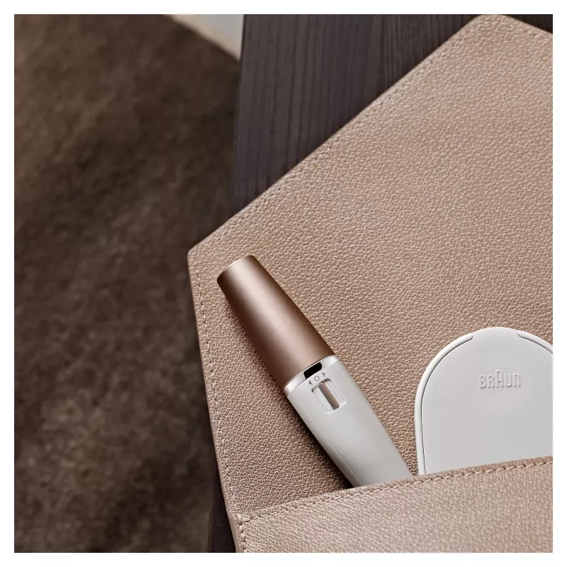 Epilator do twarzy Braun FaceSpa 851V Gold biały
