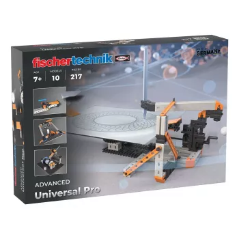 Zestaw konstrukcyjny Fischertechnik Advanced Universal Pro model 571903 – modułowy zestaw konstrukcyjny STEM