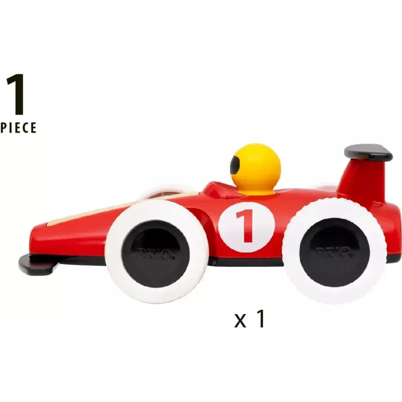 Samochodzik Ravensburger BRIO Pull Back Motorized Big Race Car Pojazd-zabawka