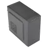 Aerocool CS108BKV1 Kompaktowa obudowa PC Micro ATX Aluminiowa szczotkowana Wentylator 80 cm Czarna