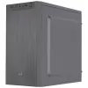Aerocool CS108BKV1 Kompaktowa obudowa PC Micro ATX Aluminiowa szczotkowana Wentylator 80 cm Czarna