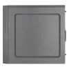 Aerocool CS108BKV1 Kompaktowa obudowa PC Micro ATX Aluminiowa szczotkowana Wentylator 80 cm Czarna