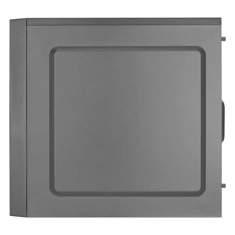 Aerocool CS108BKV1 Kompaktowa obudowa PC Micro ATX Aluminiowa szczotkowana Wentylator 80 cm Czarna