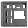 Aerocool CS108BKV1 Kompaktowa obudowa PC Micro ATX Aluminiowa szczotkowana Wentylator 80 cm Czarna