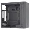 Aerocool CS108BKV1 Kompaktowa obudowa PC Micro ATX Aluminiowa szczotkowana Wentylator 80 cm Czarna