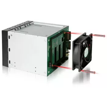 Panel kieszeni na dyski Icy Dock MB155SP-B czarny