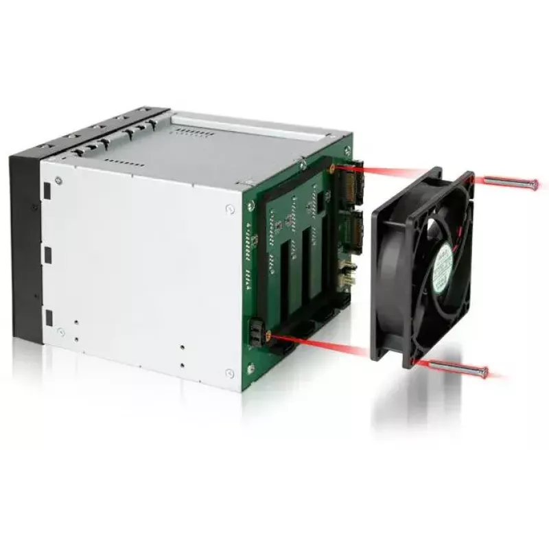 Panel kieszeni na dyski Icy Dock MB155SP-B czarny