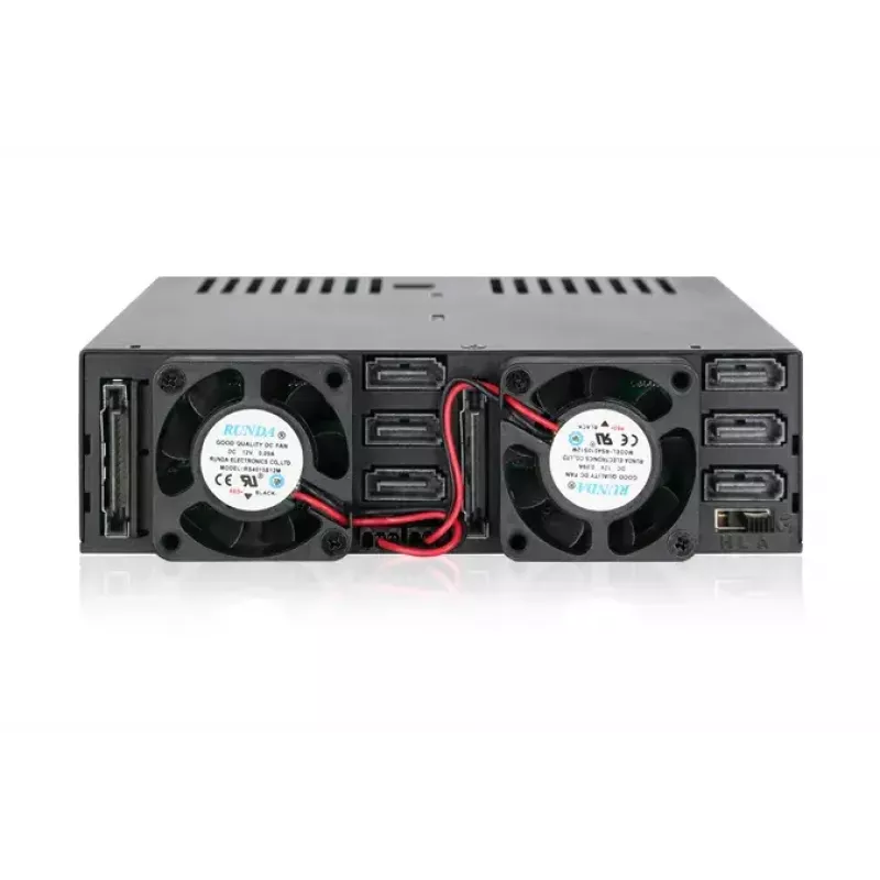 Disk Array Icy Dock MB326SP-B 0 TB Rack 1U Czarny