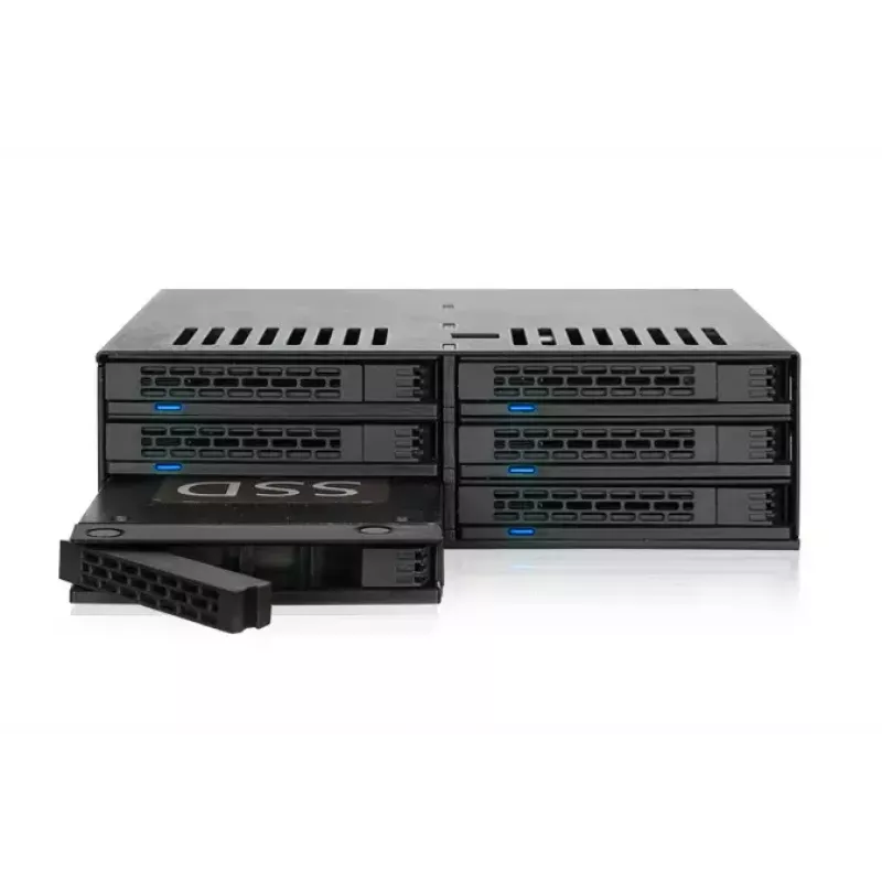 Disk Array Icy Dock MB326SP-B 0 TB Rack 1U Czarny